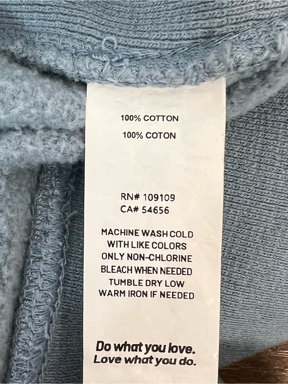 Life is Good French Terry Blue Hoodie - Picture 10 of 10